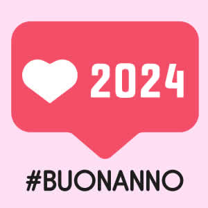 immagine like instagram buon anno 2024